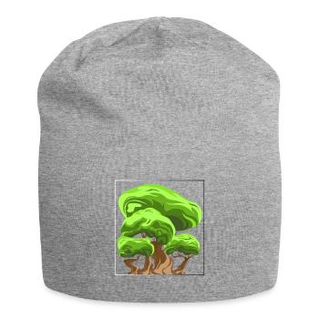 Arbre - Bonnet en jersey - gris chiné - Devant