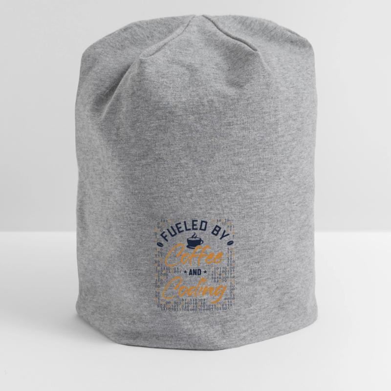 Fueled by Coffee and Coding Developer Coder Jersey-Beanie