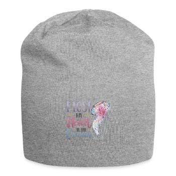 I Lost My Heart To The Ocean Quallen - Jersey-Beanie - Grau meliert - Vorne