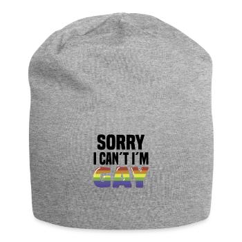 Lgbt Lesbienne Rainbow Flag Bisexuel Queer - Bonnet en jersey - gris chiné - Devant