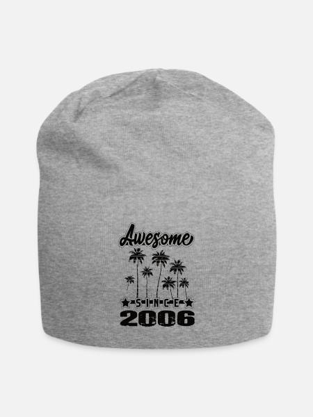 Génial depuis 2006 - Bonnet en jersey - gris chiné