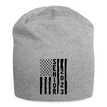 Senioren 2023 - Jersey-Beanie - Grau meliert - Vorne