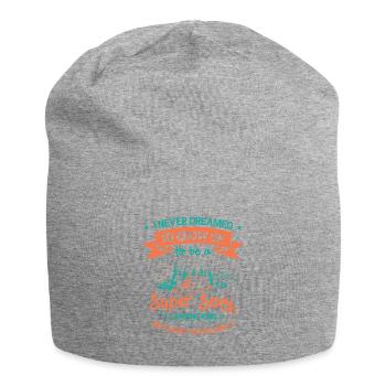 Camping Camper Outdoor Mountain Camping Place - Jersey Beanie - heather grey - Front