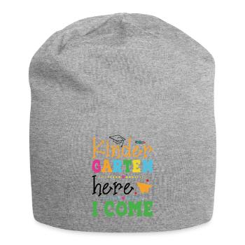 The Nursery School Me Voilà - Jersey Beanie - heather grey - Front