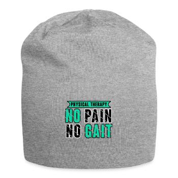 Physical Therapy No Pain No Gait Physics PT - Jersey-Beanie - Grau meliert - Vorne