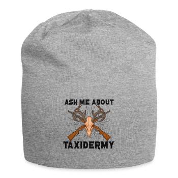 Drôle de taxidermiste taxidermie trophée de chasse - Bonnet en jersey - gris chiné - Devant