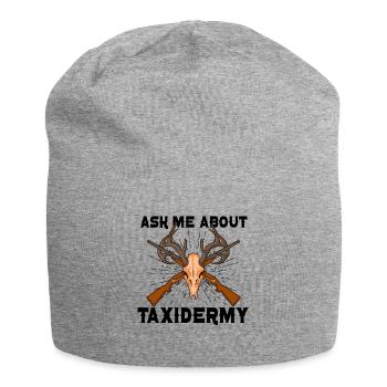 Drôle de taxidermiste taxidermie trophée de chasse - Bonnet en jersey - gris chiné - Devant