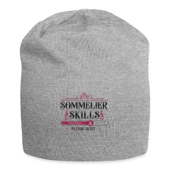 Sommelier Wine Drinking Tasting - Jersey-Beanie - Grau meliert - Vorne