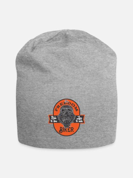 Bikers, motorcyclists - Jersey Beanie - heather grey