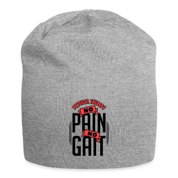Physical Therapy No Pain No Gait Physics PT - Jersey-Beanie - Grau meliert - Vorne