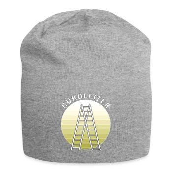 BÜROLEITER - Jersey-Beanie - Grau meliert - Vorne