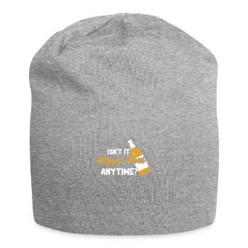 Ist Es Nicht Jederzeit Happy Hour, Johnny - Jersey-Beanie - Grau meliert - Vorne