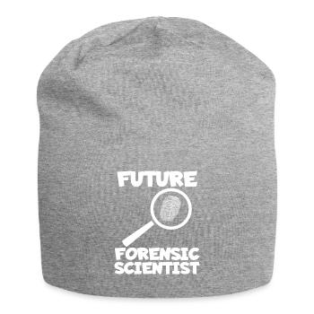 Futur enquêteur médico-légal Criminologie - Bonnet en jersey - gris chiné - Devant