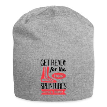 Physiothérapie Préparez-vous à la - Bonnet en jersey - gris chiné - Devant
