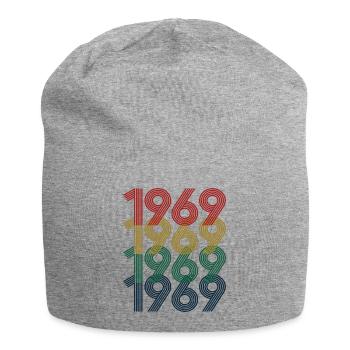 1969 Vintage 55e anniversaire hommes femmes 55 ans - Bonnet en jersey - gris chiné - Devant