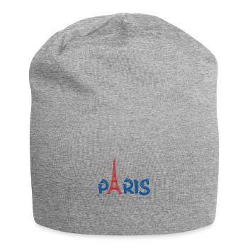 PARIS - Jersey-Beanie - Grau meliert - Vorne