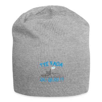 Tyé Fada ou quoi ? humour Marseille, Marseillais - Bonnet en jersey - gris chiné - Devant