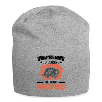 Porc-épic Cadeau Porc-épic - Bonnet en jersey - gris chiné - Devant