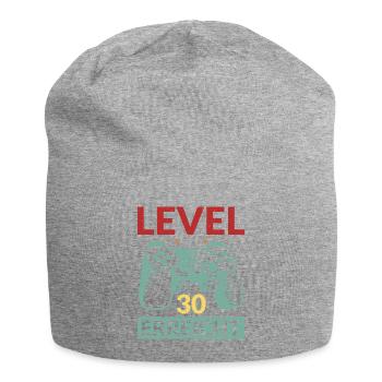 Level 30 Erreicht Gamer - Jersey-Beanie - Grau meliert - Vorne