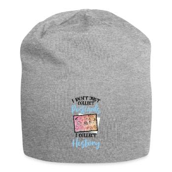 Deltiology I Collect History Deltiologist - Jersey Beanie - heather grey - Front