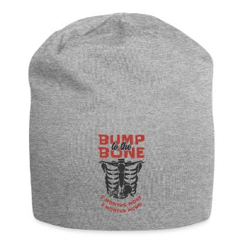 Pregnancy Halloween Bump To The Bone Maternity - Jersey Beanie - heather grey - Front