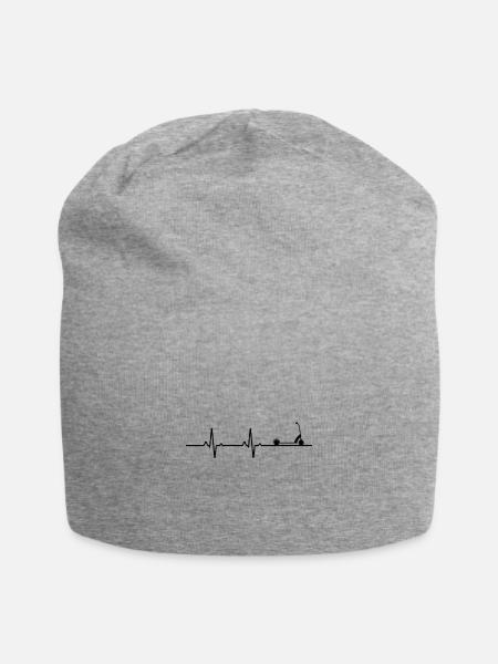 Trottinette cascadeurs battements de cœur - Bonnet en jersey - gris chiné
