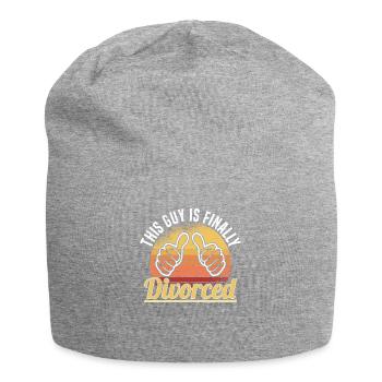 Divorce Separation Marriage Ex Divorce Party - Jersey Beanie - heather grey - Front