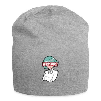 Un fan d’anime présente un cosplay de dessin animé japonais - Bonnet en jersey - gris chiné - Devant