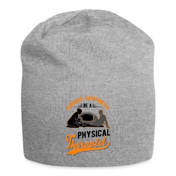 Physiotherapist Physiotherapy Physio - Jersey Beanie - heather grey - Front