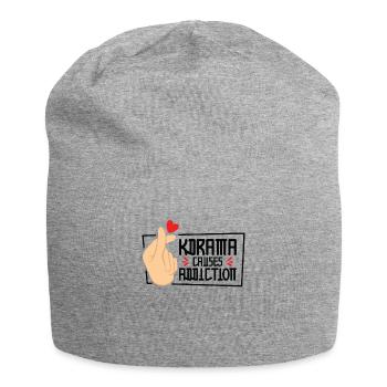 Kdrama Addiction Binge Regarder le drame coréen - Bonnet en jersey - gris chiné - Devant