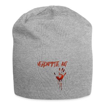 Halloween Süßigkeiten Verkleidung Kostüm - Jersey-Beanie - Grau meliert - Vorne