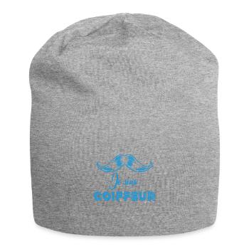 JE SUIS COIFFEUR - Bonnet en jersey - gris chiné - Devant