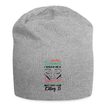 Cool Nose Surgeon Rhinoplasty Cosmetic Nose - Jersey Beanie - heather grey - Front