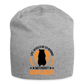 Hamster Owner Golden Hamster Hamster - Jersey Beanie - heather grey - Front