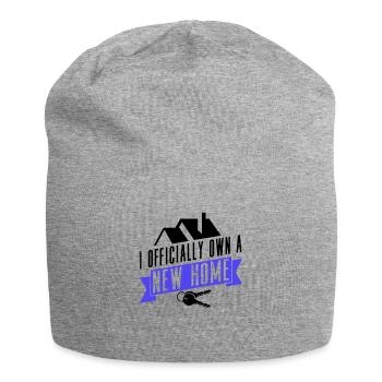 Neuer Hausbesitzer Einweihung Offizielle - Jersey-Beanie - Grau meliert - Vorne