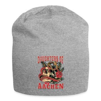 Aachen Frau Geschenk daughters of Aachen Retro - Jersey-Beanie - Grau meliert - Vorne