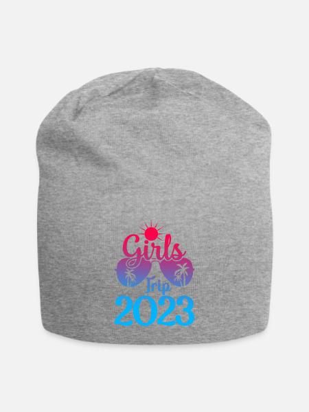 Girls Trip 2023 - Jersey-Beanie - Grau meliert