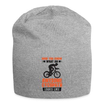 Lustige Radfahrer Radfahrer Fahrrad Fahrrad Berg - Jersey-Beanie - Grau meliert - Vorne