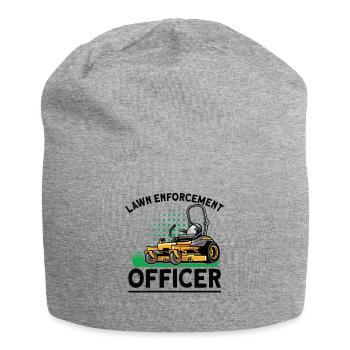 Garden Plants Gardener Lawn Mowing Leaf Blowers - Jersey Beanie - heather grey - Front