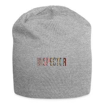 Inspector - Jersey Beanie - heather grey - Front
