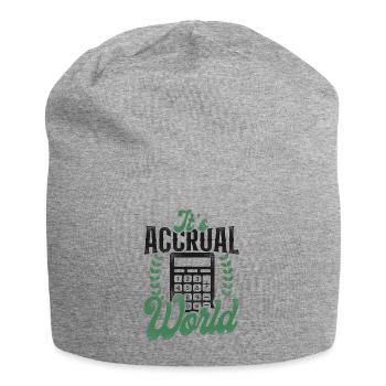 Comptable Comptable Comptable Comptabilité - Bonnet en jersey - gris chiné - Devant
