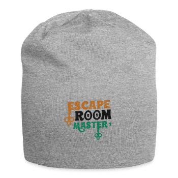 Escape Room Master Escape Room Birthday - Jersey Beanie - heather grey - Front
