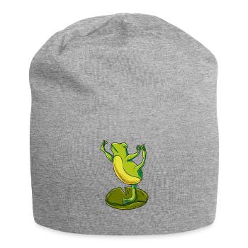 Frog Yoga - Jersey Beanie - heather grey - Front