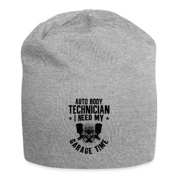 Auto Body Technician Vehicle Repair Car - Jersey Beanie - heather grey - Front