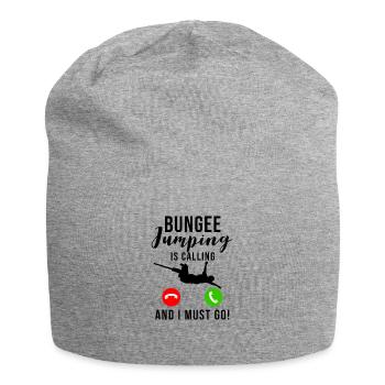 Bungee Jumping - Jersey Beanie - heather grey - Front