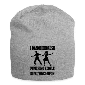 Dancing Sport Hobby Dancer Gift Dance Sport - Jersey Beanie - heather grey - Front