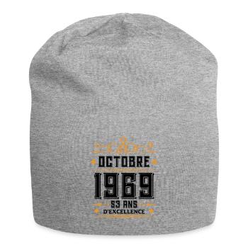 Octobre 1969 53 Ans d'excellence - Bonnet en jersey - gris chiné - Devant