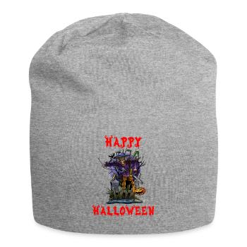 Halloween Halloween Halloween Halloween Halloween - Bonnet en jersey - gris chiné - Devant