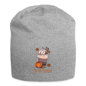Coffee lovers autumn - Jersey Beanie - heather grey - Front