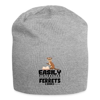 Ferret Lovers Gifts | Pets Pets - Jersey Beanie - heather grey - Front